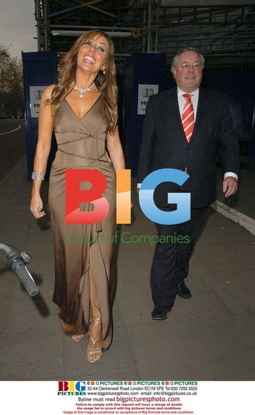 Carol Vorderman and Richard Whitely at British Book Awards 2005