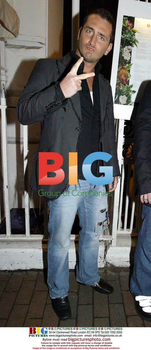 Will Mellor at 'Zoo Magazine' Party in London