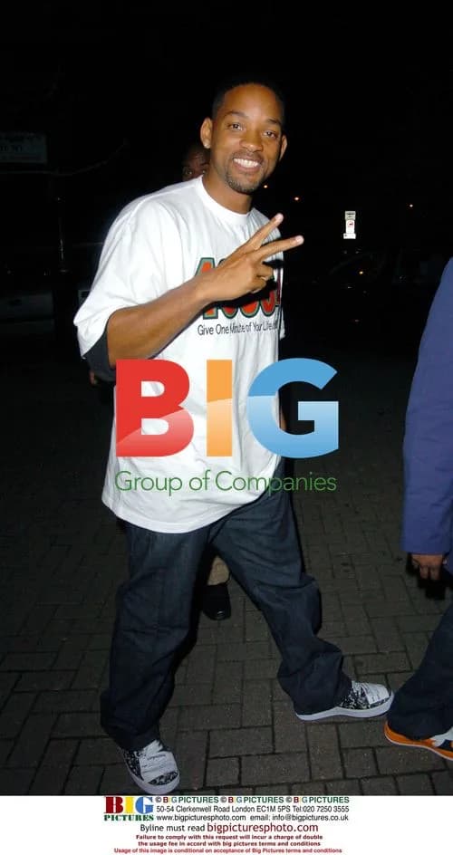 Will Smith Leaving Nobu in London