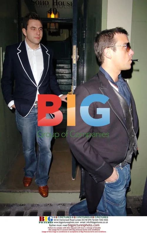 Robbie Williams & David Walliams Night Out