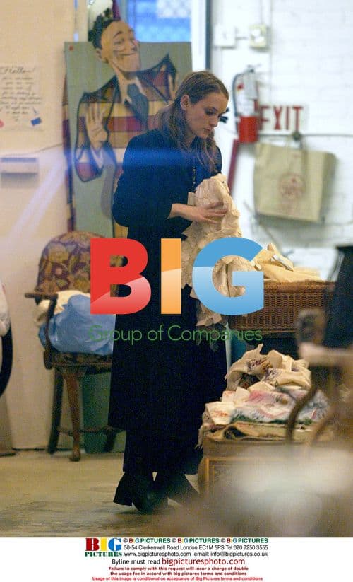 Winona Ryder shops during LA storm