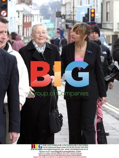 Mary Wragg and Gwendoline Richards Leaving Court