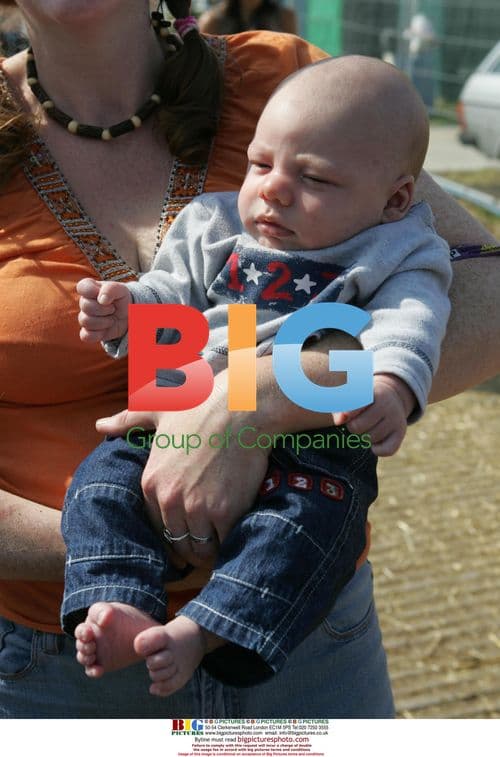 Youngest Glastonbury "reveller" Finn Graysmark