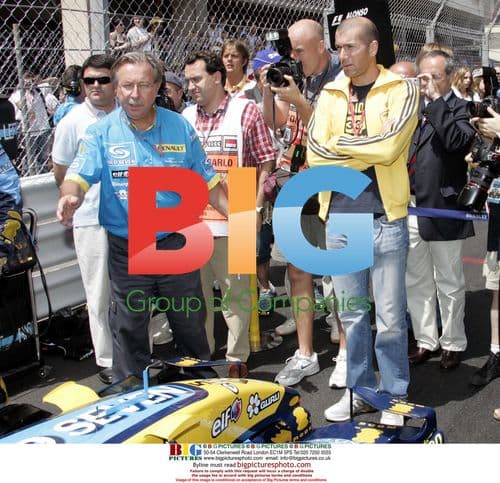 Zidane at Monaco F1 Race