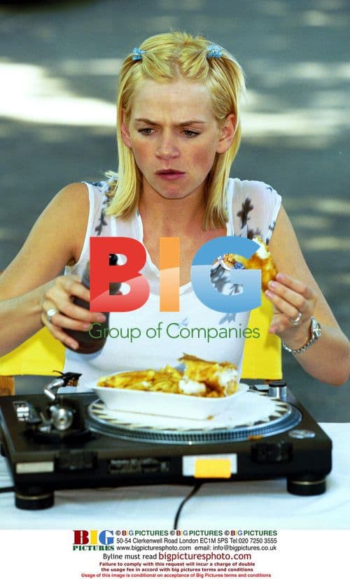 Zoe Ball Launches Fish & Chips Fan Club