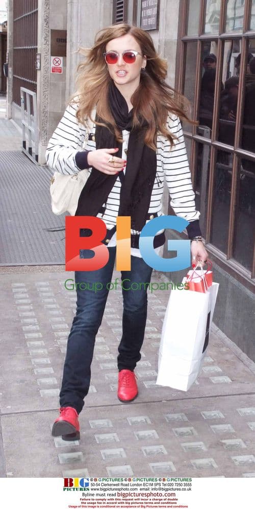 Fearn Cotton Leaves Radio 1, London