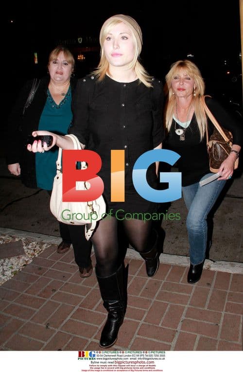 Karen Blonsky, Hayley Hasselhoff and Pamela Bach Dinner