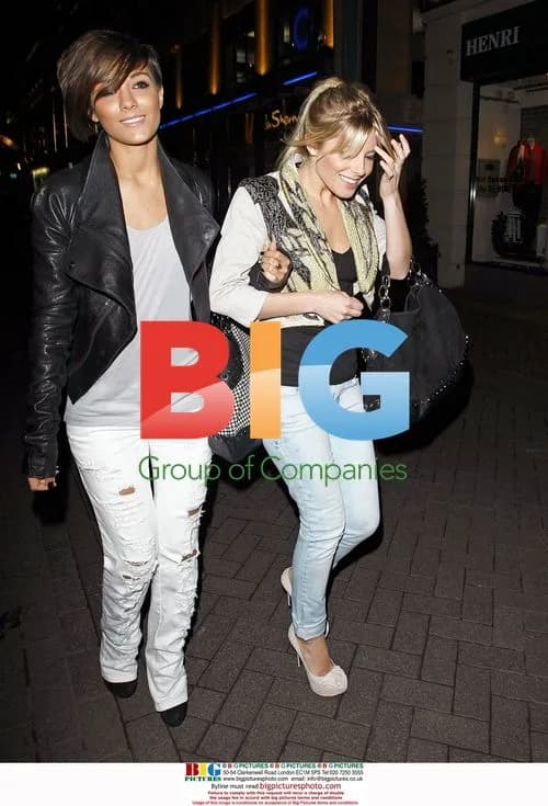 Frankie Sandford and Mollie King from The Saturdays