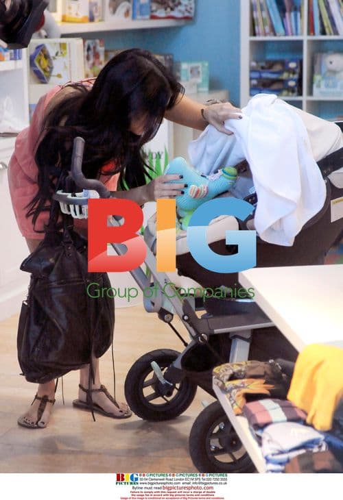 Kim Kardashian and Nephew Shopping