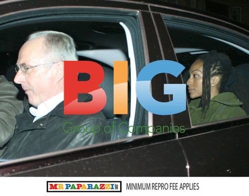 Sven Goran Eriksson Leaving Cipriani Restaurant