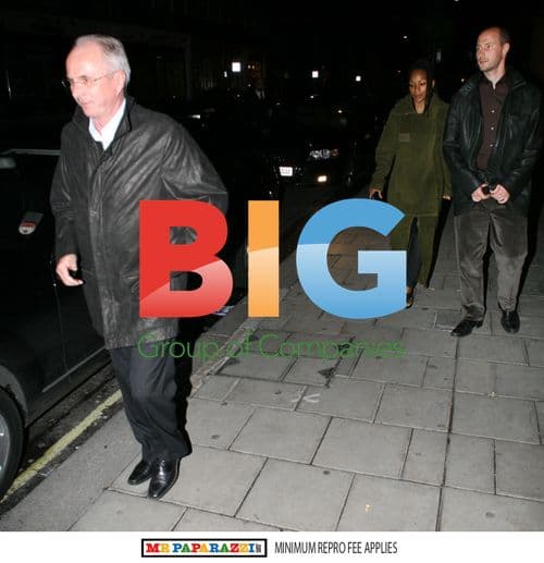 Sven Goran Eriksson Leaves Cipriani Restaurant