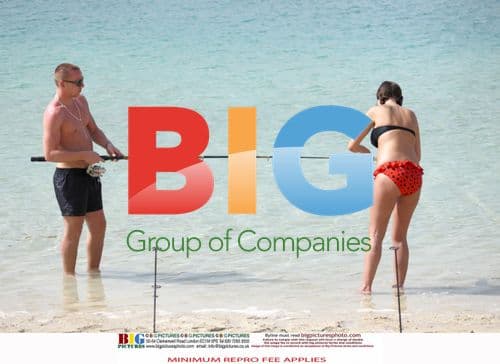 Danielle Lloyd and Jamie O'Hara on vacation