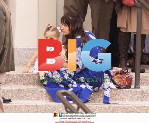 Nicole Richie and Joel Madden at Easter Sunday Mass