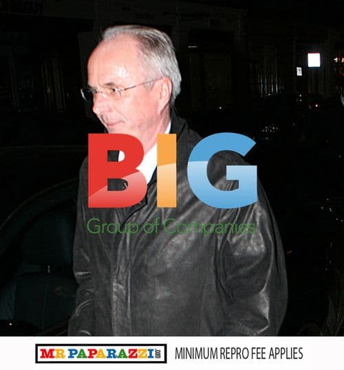 Sven Goran Eriksson Leaving Cipriani