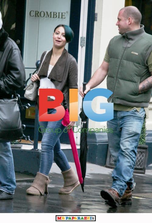 Sugababe Amelle Berrabah Spotted in Mayfair