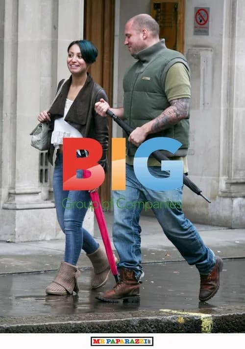 Sugababe Amelle Berrabah Spotted With Partner in Mayfair