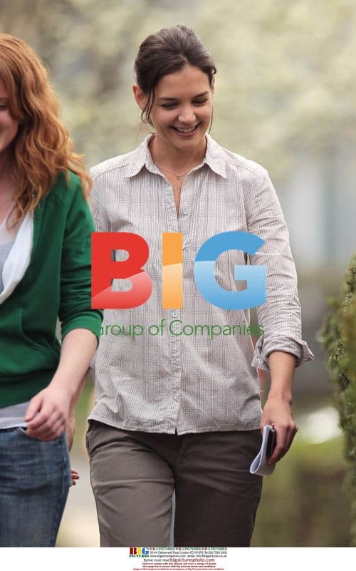 Katie Holmes on 'Son of No One' Set in NYC