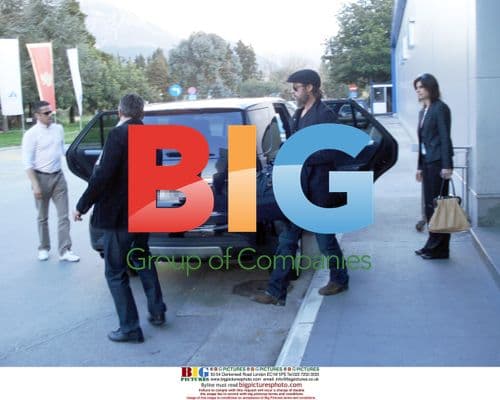 Brad Pitt and Angelina Jolie arrive in Montenegro