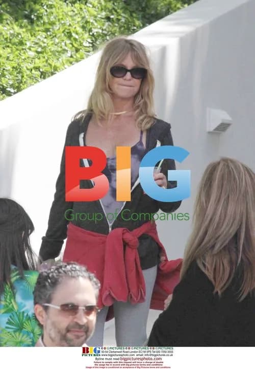 Goldie Hawn and grandson at Easter party