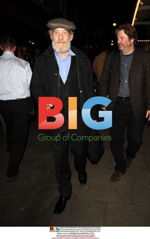 Sir Ian McKellen in Covent Garden