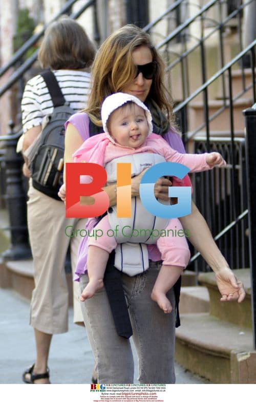 Sarah Jessica Paker and family in NYC