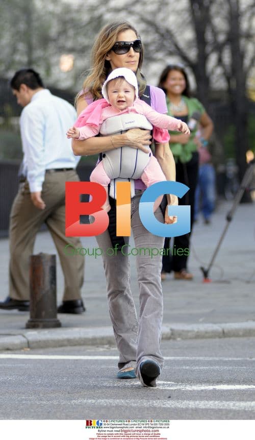 Sarah Jessica Parker with son and daughter