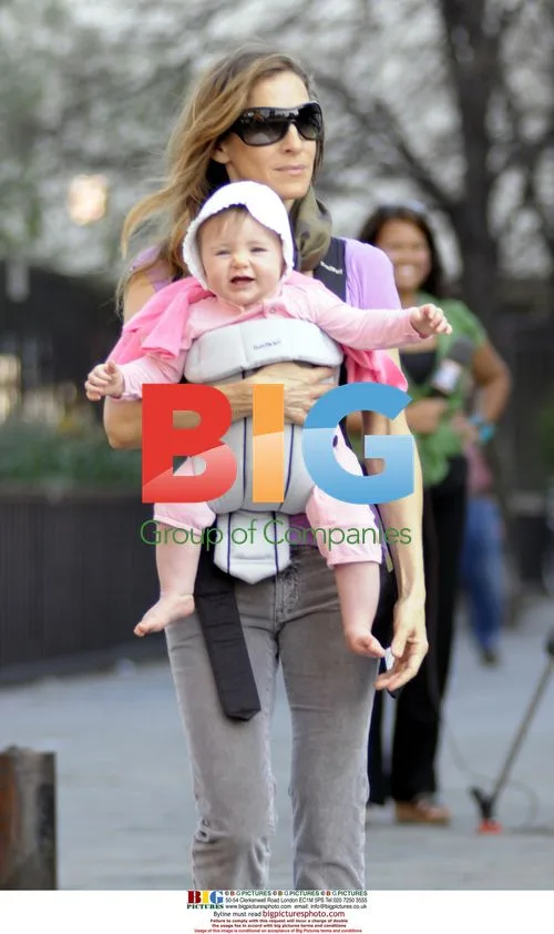 Sarah Jessica Parker with son and daughter in NYC