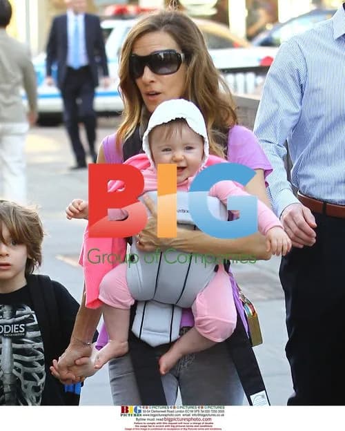 Sarah Jessica Parker with son and daughter in NYC