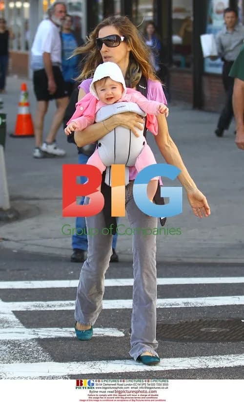 Sarah Jessica Paker with family in NYC