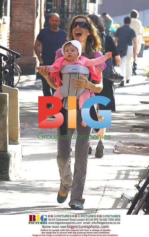 Sarah Jessica Paker with family in NYC