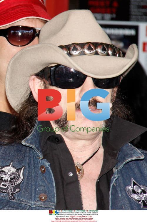 Lemmy Kilmister at Scorpions' RockWalk Induction