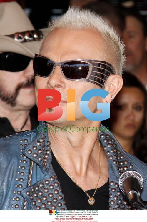 Rudolf Schenker at Scorpions RockWalk Induction