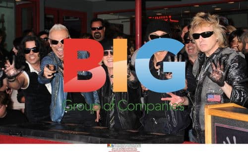 Scorpions Inducted into RockWalk