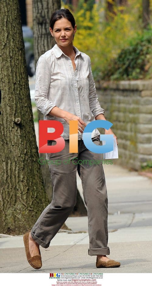 Katie Holmes on 'Son of No One' Set