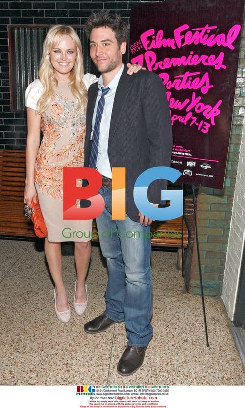 Malin Ackerman and Josh Radnor at GenArt Film Festival Opening
