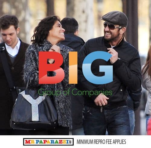 Gerard Butler spotted with French TV presenter in Paris