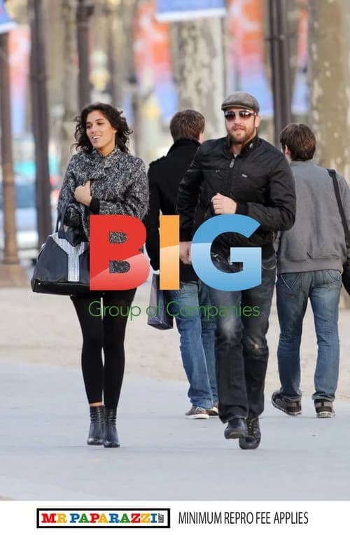 Gerard Butler and Laurie Cholewa in Paris