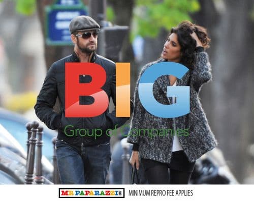 Gerard Butler spotted with TV presenter Laurie Cholewa in Paris