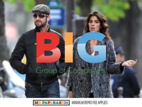Gerard Butler and Laurie Cholewa in Paris