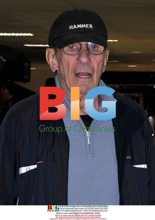 Leonard Nimoy Arrives at LAX