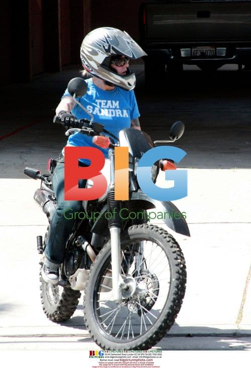 Melissa Smith, Jesse James' Mistress, on Dirt Bike