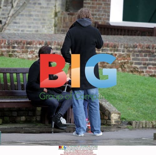 Mica Paris and Prince Alexander in Park