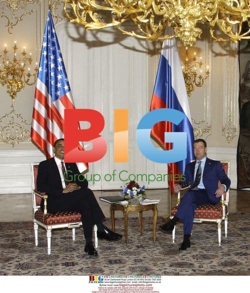 Obama and Medvedev Sign START Treaty