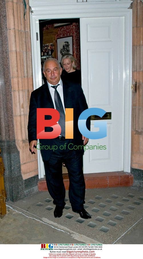 Sir Philip Green at Harry's Bar