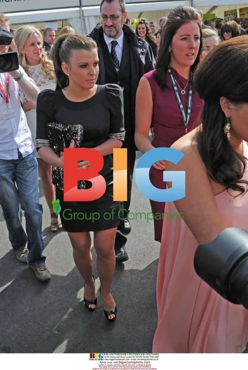Coleen Rooney at Ladies Day
