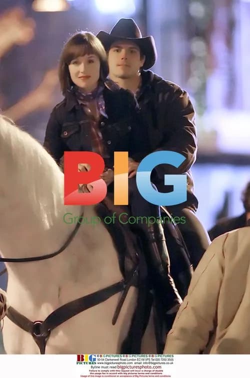 Scarlett Alice Johnson and Sean Faris on Horseback for TV Pilot