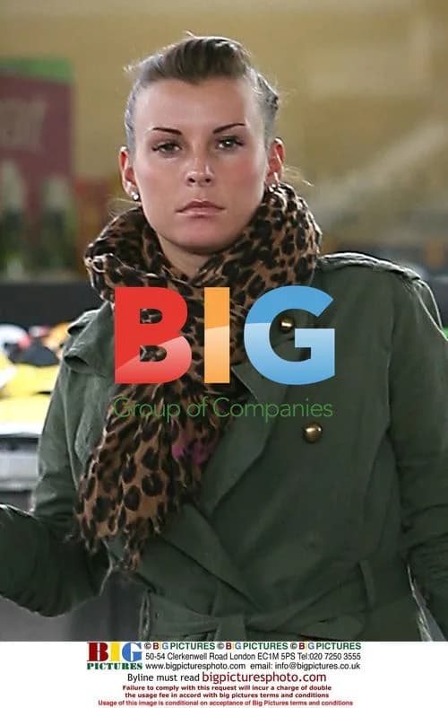 Coleen Rooney at Petrol Station