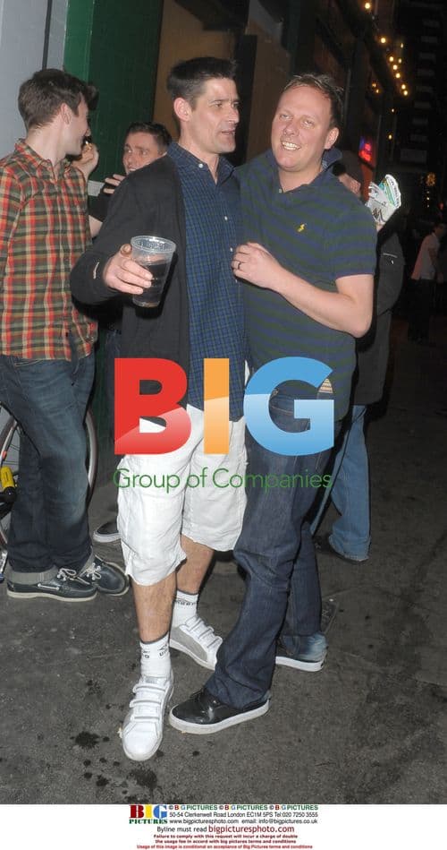 Celebs at Grouchos in London