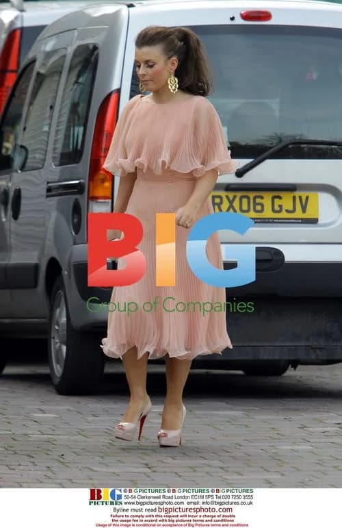 Coleen Rooney Out in Aintree
