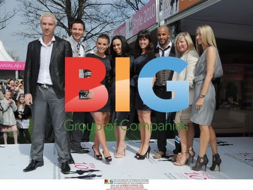 Celebrities at Ladies Day in Aintree